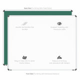 Iris Double Side Magnetic Writing Board 4x5 (P04) | HC Core