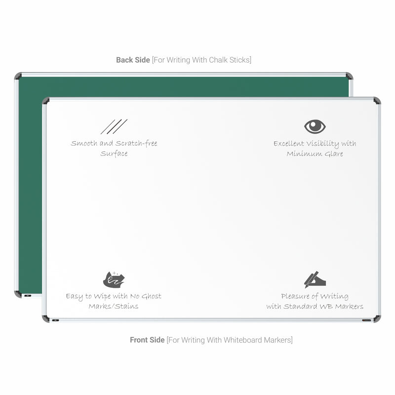 Iris Double Side Magnetic Writing Board 4x6 (P01) | HC Core
