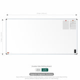 Iris Double Side Magnetic Writing Board 4x8 (P01) | HC Core