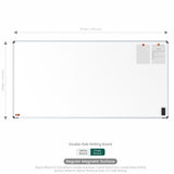 Iris Double Side Magnetic Writing Board 4x8 (P04) | HC Core