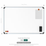 Iris Double Side Magnetic Writing Board 2x3 (P04) | HC Core