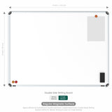 Iris Double Side Magnetic Writing Board 3x4 (P01) | HC Core