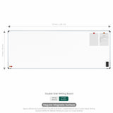 Iris Double Side Magnetic Writing Board 3x8 (P02) | HC Core