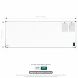 Iris Double Side Magnetic Writing Board 3x8 (P04) | HC Core