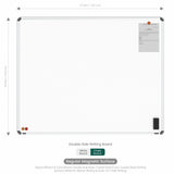 Iris Double Side Magnetic Writing Board 4x5 (P01) | PB Core