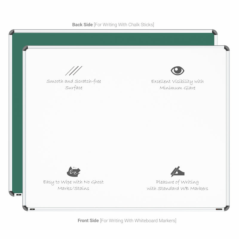 Iris Double Side Magnetic Writing Board 4x5 (P02) | PB Core
