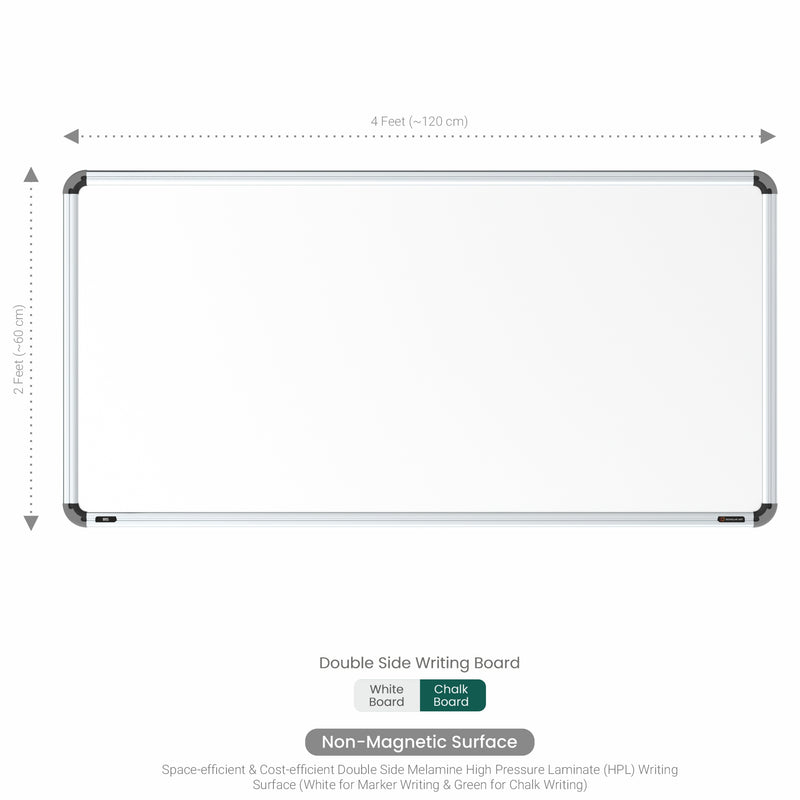 Iris Dual Side Non-magnetic Writing Board 2x4 (P04) | EPS Core