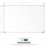 Iris Dual Side Non-magnetic Writing Board 4x6 (P02) | HC Core