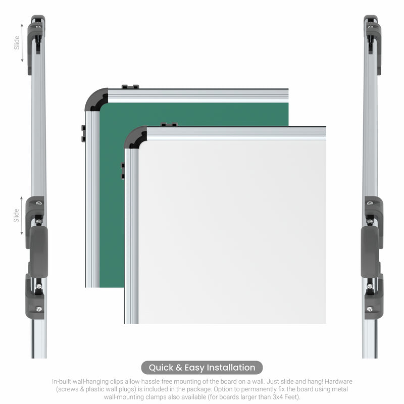 Iris Dual Side Non-magnetic Writing Board 4x6 (P04) | HC Core