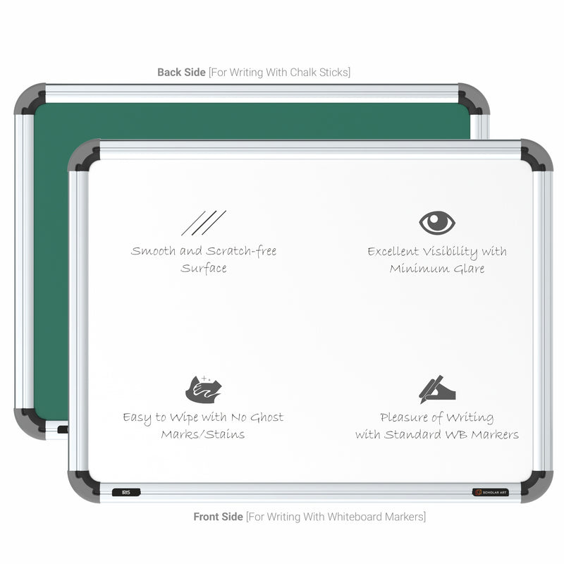 Iris Dual Side Non-magnetic Writing Board 1.5x2 (P01) | HC Core