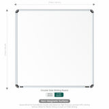 Iris Dual Side Non-magnetic Writing Board 3x3 (P02) | HC Core