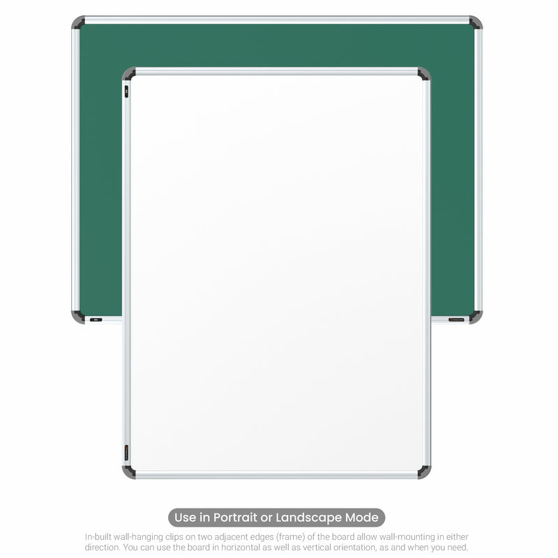 Iris Dual Side Non-magnetic Writing Board 3x4 (P04) | MDF Core