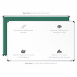 Iris Dual Side Non-magnetic Writing Board 3x5 (P02) | MDF Core