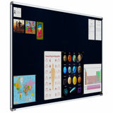 Iris Pin-up Display Board 4x8 (Pack of 1) - Blue Color