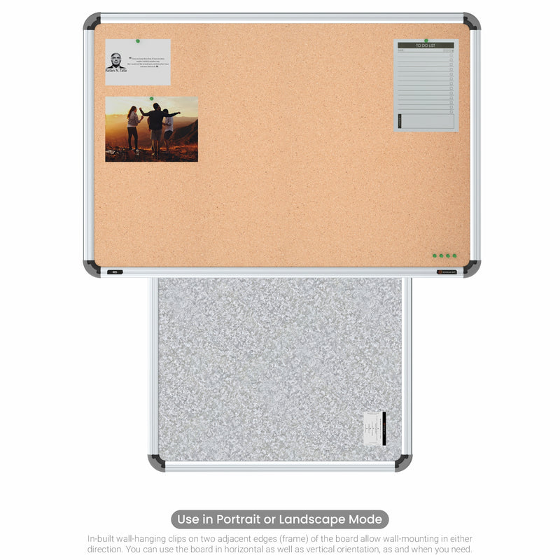 Iris Pin-up Display Board 2x3 (Pack of 1) - Natural Cork