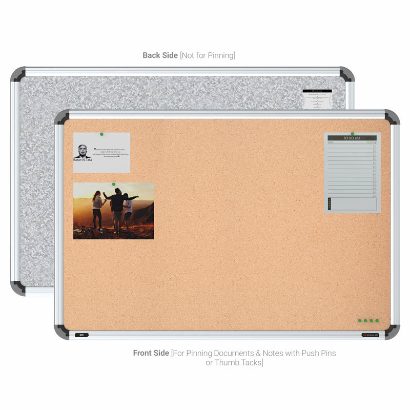 Iris Pin-up Display Board 2x3 (Pack of 2) - Natural Cork