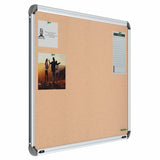 Iris Pin-up Display Board 2x3 (Pack of 2) - Natural Cork