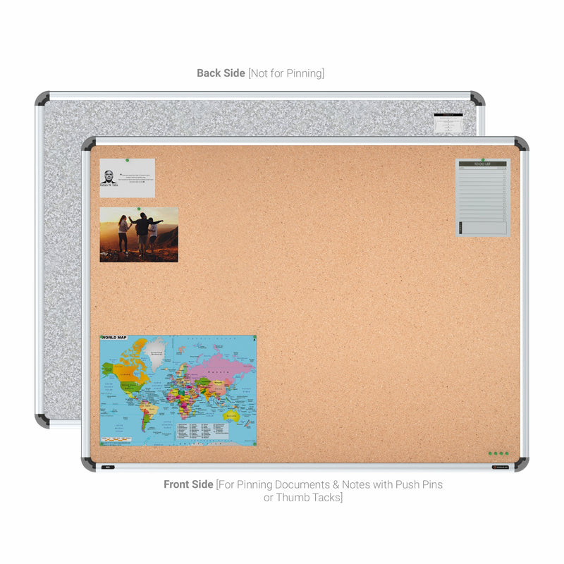 Iris Pin-up Display Board 3x4 (Pack of 1) - Natural Cork