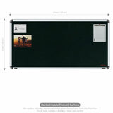 Iris Pin-up Display Board 2x4 (Pack of 1) - Green Color