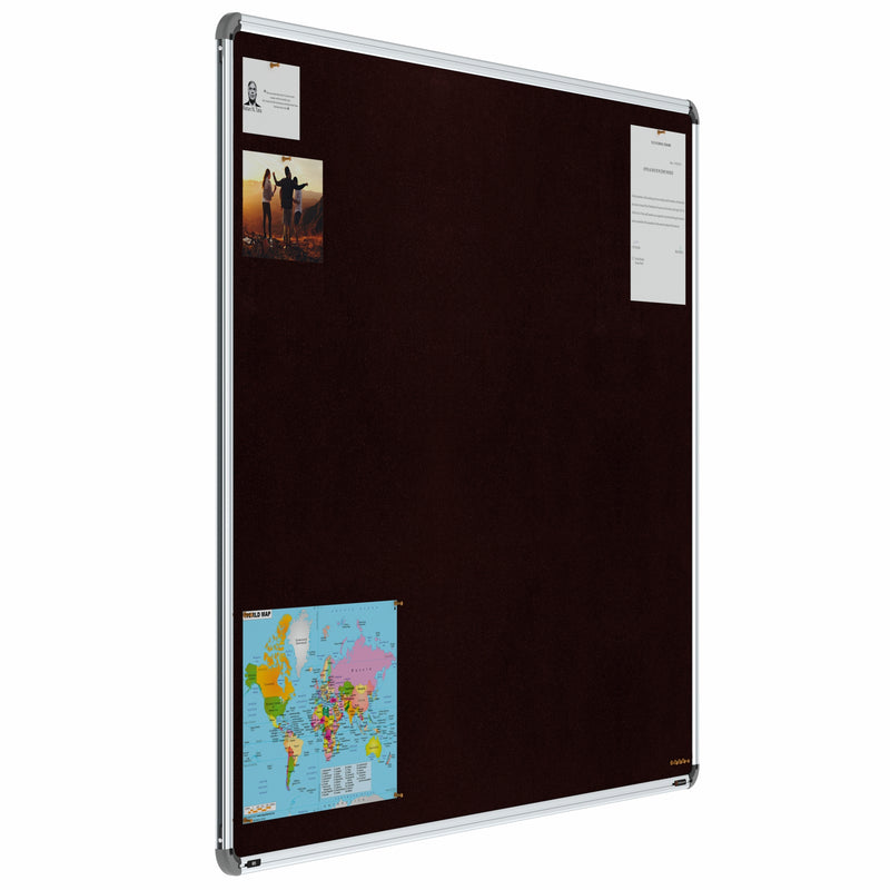 Iris Pin-up Display Board 4x5 (Pack of 1) - Red Color