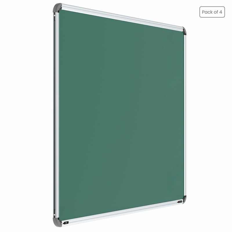 Iris Magnetic Chalkboard 3x4 (Pack of 4) with HC Core
