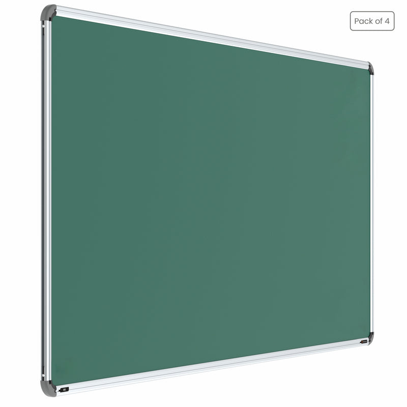 Iris Magnetic Chalkboard 3x6 (Pack of 4) with HC Core
