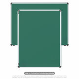 Iris Magnetic Chalkboard 3x4 (Pack of 2) with MDF Core