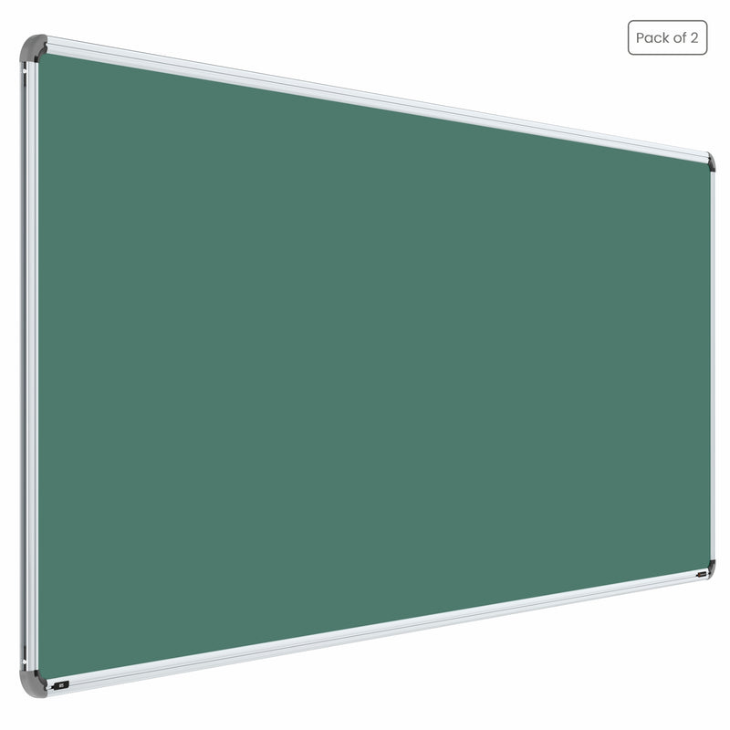 Iris Magnetic Chalkboard 3x8 (Pack of 2) with MDF Core