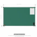 Iris Magnetic Chalkboard 3x5 (Pack of 1) with PB Core