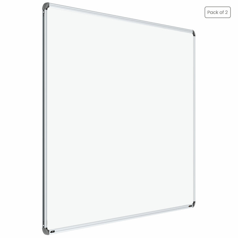 Iris Magnetic Whiteboard 4x6 (Pack of 2) with HC Core