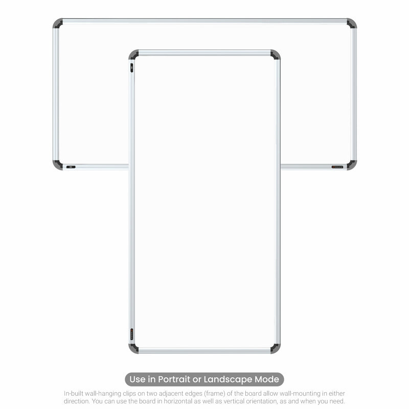 Iris Magnetic Whiteboard 2x4 (Pack of 1) with HC Core