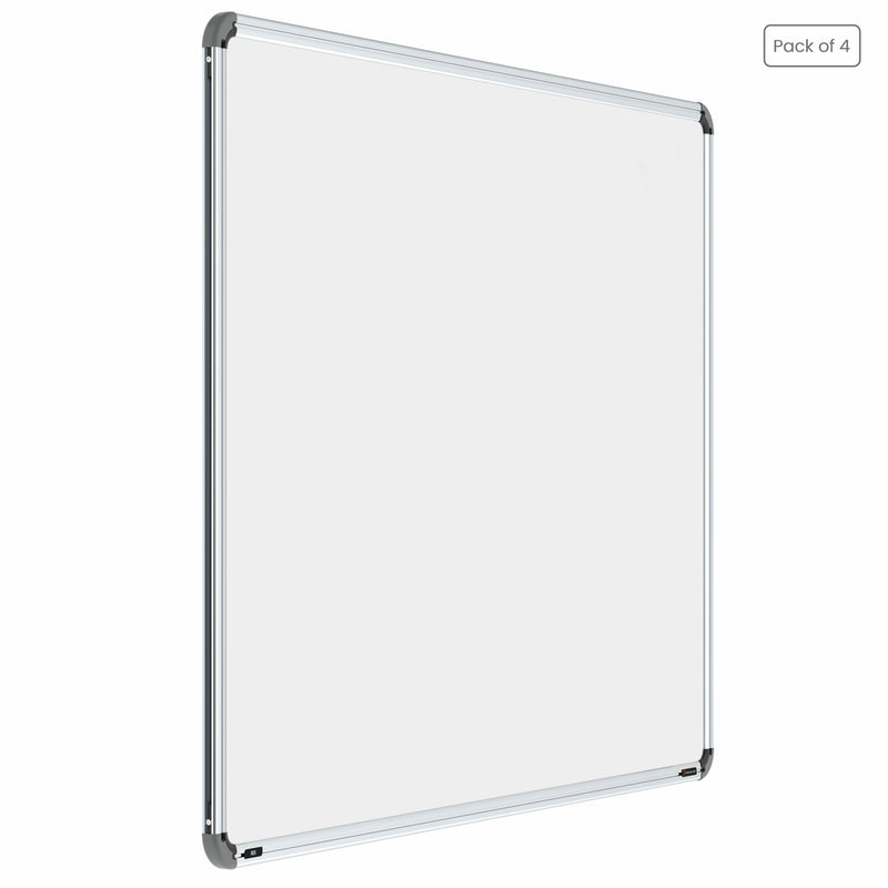 Iris Magnetic Whiteboard 3x4 (Pack of 4) with HC Core