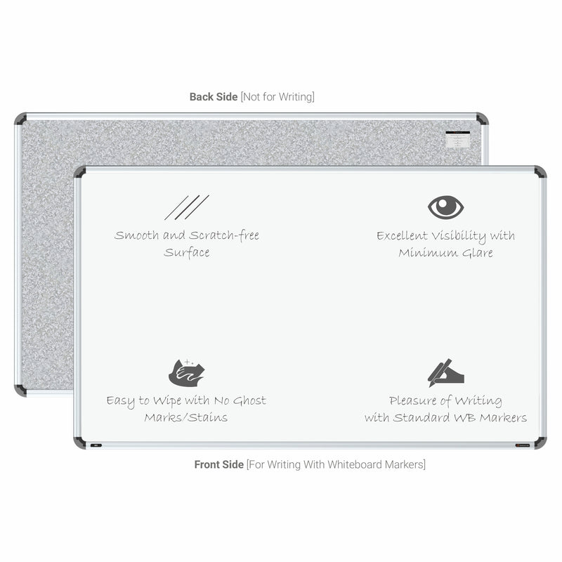 Iris Magnetic Whiteboard 3x6 (Pack of 2) with HC Core