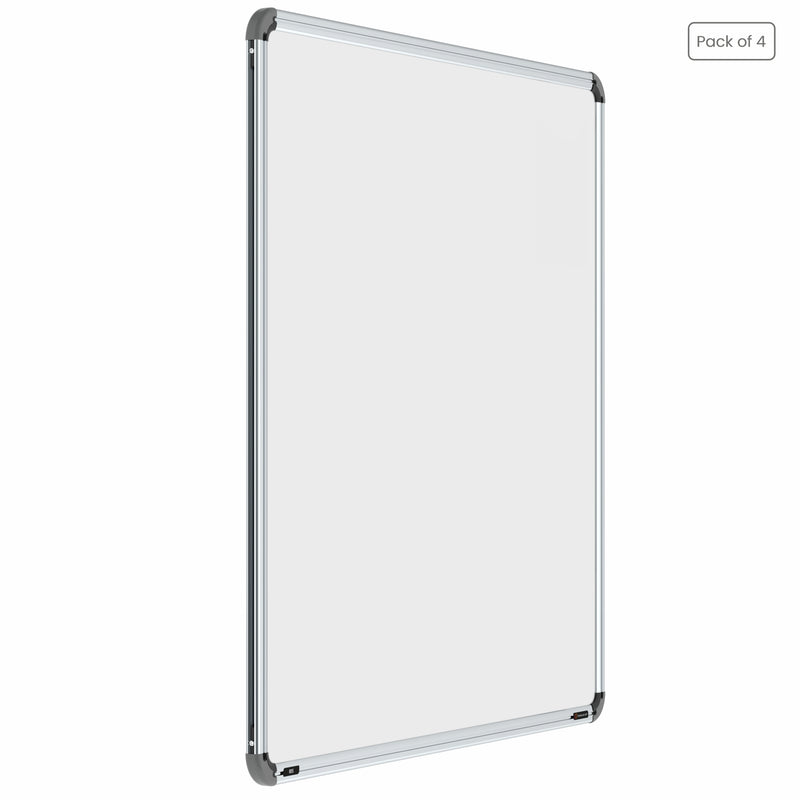 Iris Magnetic Whiteboard 3x3 (Pack of 4) with HC Core