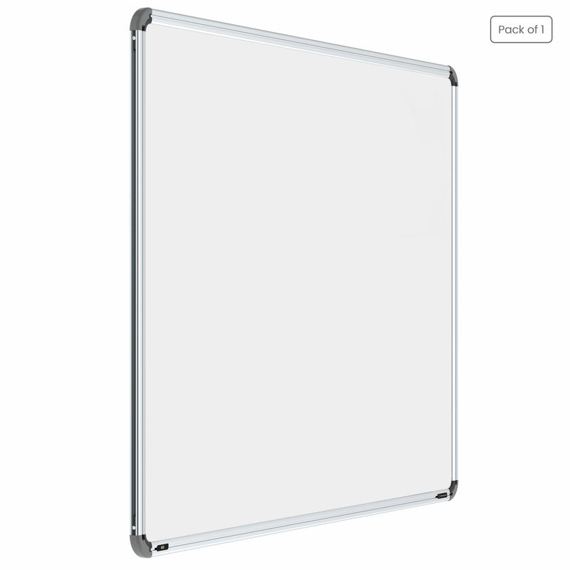 Iris Magnetic Whiteboard 3x4 (Pack of 1) with MDF Core