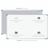 Iris Magnetic Whiteboard 3x5 (Pack of 2) with MDF Core
