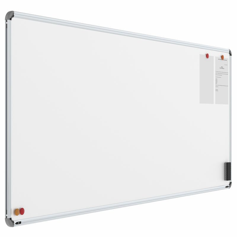 Iris Magnetic Whiteboard 3x8 (Pack of 1) with MDF Core