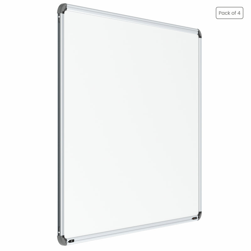 Iris Non-magnetic Whiteboard 3x4 (Pack of 4) with EPS Core