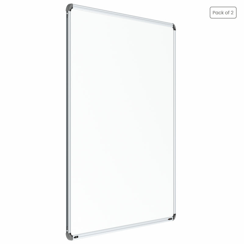 Iris Non-magnetic Whiteboard 4x4 (Pack of 2) with HC Core