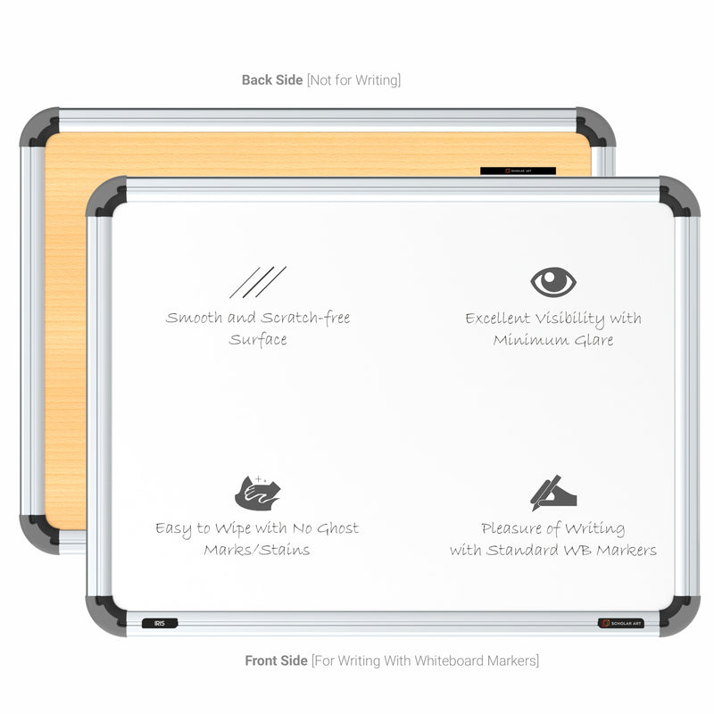 Iris Non-magnetic Whiteboard 1.5x2 (Pack of 1) with HC Core