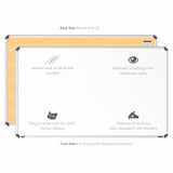 Iris Non-magnetic Whiteboard 3x5 (Pack of 1) with HC Core