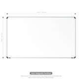 Iris Non-magnetic Whiteboard 3x5 (Pack of 2) with HC Core