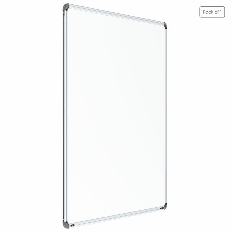 Iris Non-magnetic Whiteboard 4x4 (Pack of 1) with MDF Core