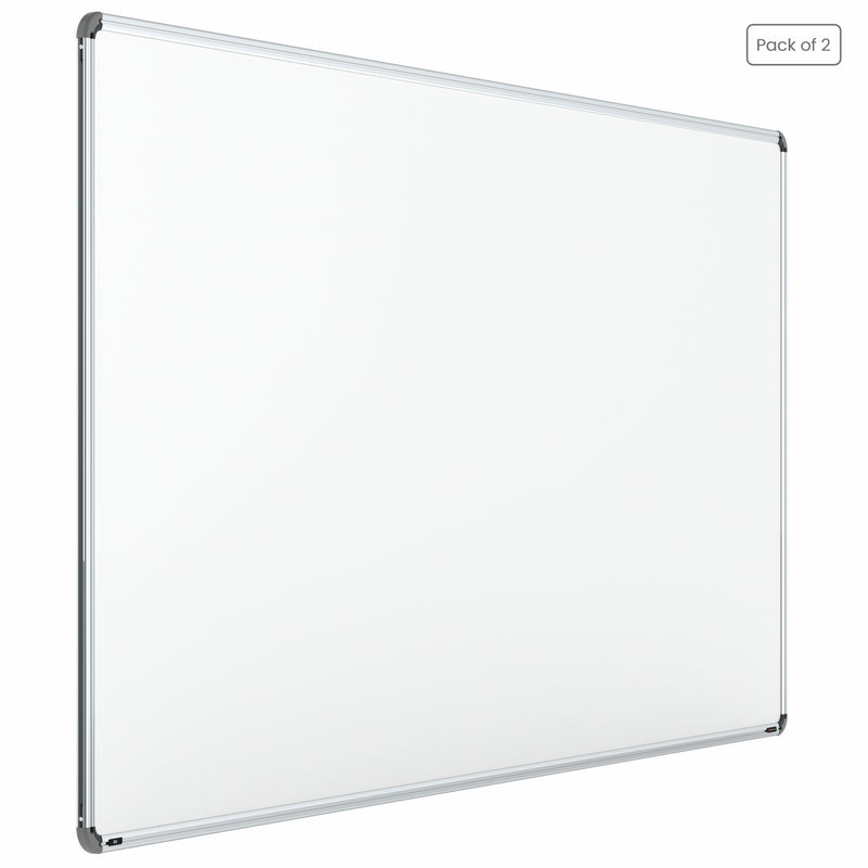 Iris Non-magnetic Whiteboard 4x8 (Pack of 2) with MDF Core