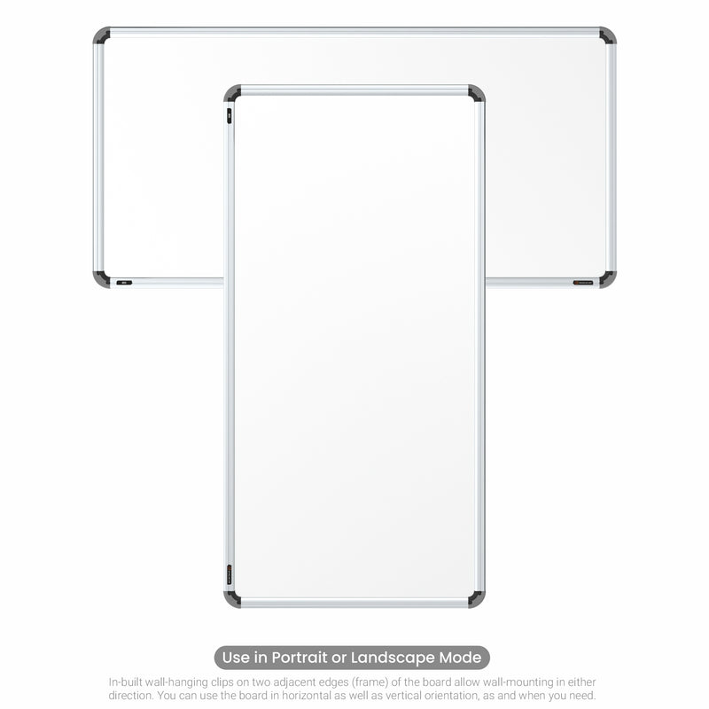 Iris Non-magnetic Whiteboard 2x4 (Pack of 2) with MDF Core