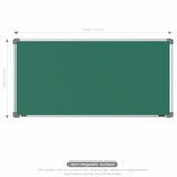 Metis Non-magnetic Chalkboard 2x4 (Pack of 2) with EPS Core
