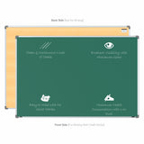 Metis Non-magnetic Chalkboard 4x6 (Pack of 4) with HC Core