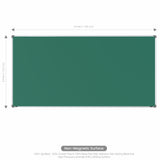 Metis Non-magnetic Chalkboard 4x8 (Pack of 1) with HC Core