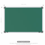 Metis Non-magnetic Chalkboard 2x3 (Pack of 4) with HC Core