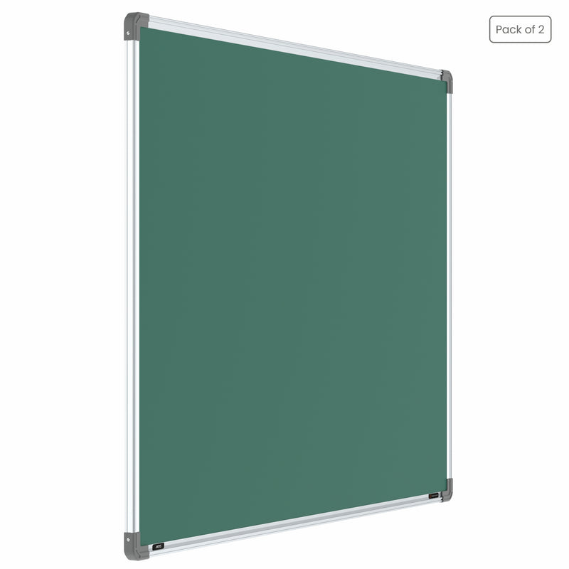 Metis Non-magnetic Chalkboard 3x4 (Pack of 2) with HC Core